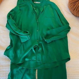 Emerald Green Zara Matching Set